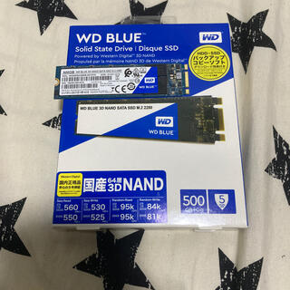 WD WDS500G2B0B 500GB SSD M.2 2280(PCパーツ)