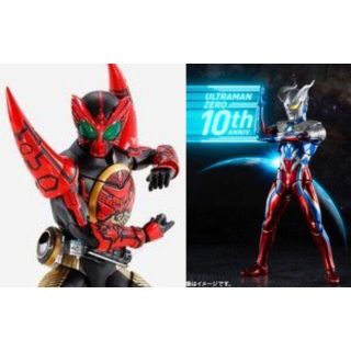 仮面ライダーオーズ 　ウルトラマンゼロ　２体セット　プレミアムバンダイ(特撮)