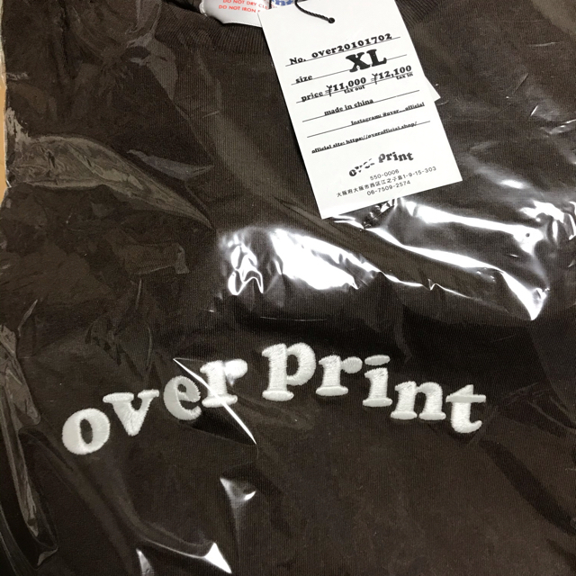 overprint XL  オーバープリント メンズのトップス(Tシャツ/カットソー(七分/長袖))の商品写真