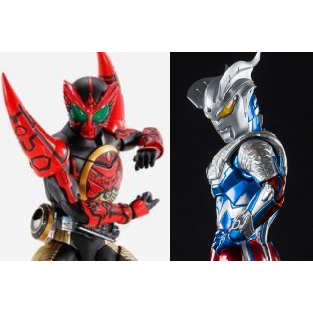 フィギュア仮面ライダーオーズ 　ウルトラマンゼロ　２体セット　プレミアムバンダイ