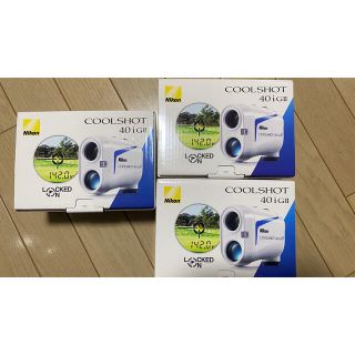 ニコン(Nikon)のニコン COOLSHOT 40i GII ゴルフ用レーザー距離計×3(ゴルフ)