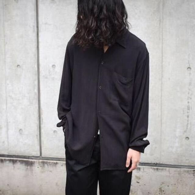 comoli コモリシャツ ブラック 19ss