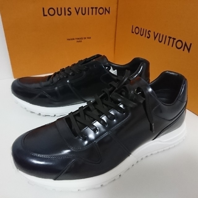 LOUIS VUITTON - ルイヴィトンLOUIS VUITTON革靴ランウェイ スニーカー8.0