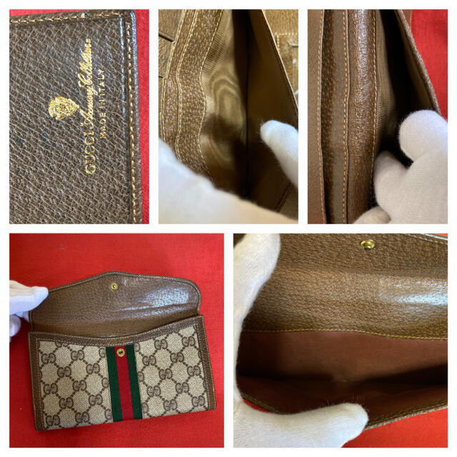 極u3000美品u3000GUCCI オールドu3000グッチ シェリーラインu3000折れ