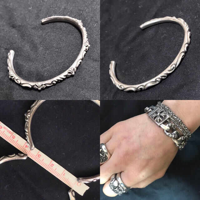 送料込】 Chrome Hearts - chrome hearts クロムハーツ バングル二本