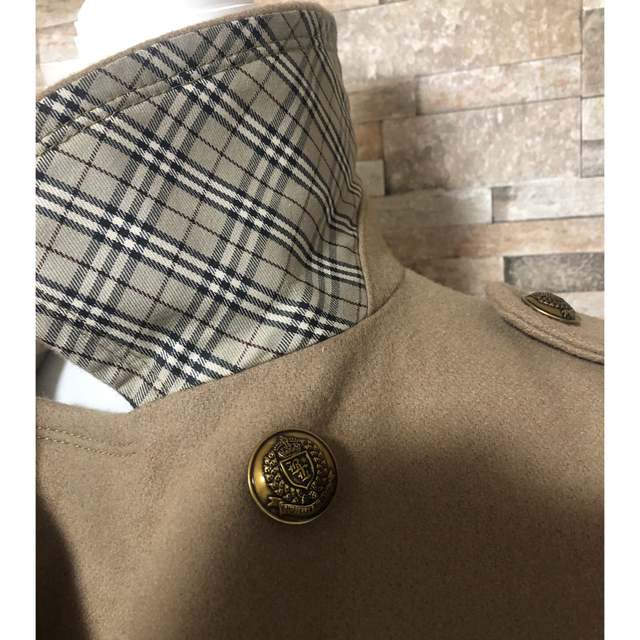 BURBERRY BLUE LABEL(バーバリーブルーレーベル)の美品★BURBERRY BLUE LABELコート◆Ｐコート★バーバリー レディースのジャケット/アウター(ピーコート)の商品写真