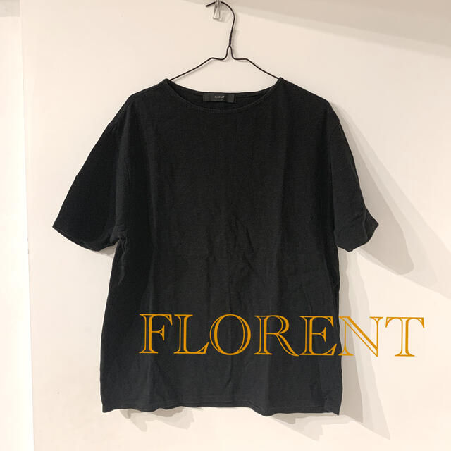 FLORENT(フローレント)の【お得！】FLORENT 黒 Tシャツ レディースのトップス(Tシャツ(半袖/袖なし))の商品写真