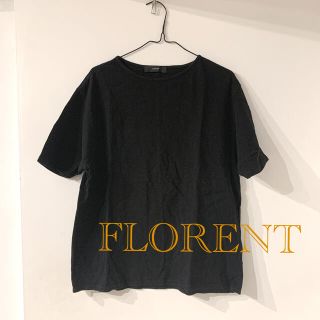 フローレント(FLORENT)の【お得！】FLORENT 黒 Tシャツ(Tシャツ(半袖/袖なし))