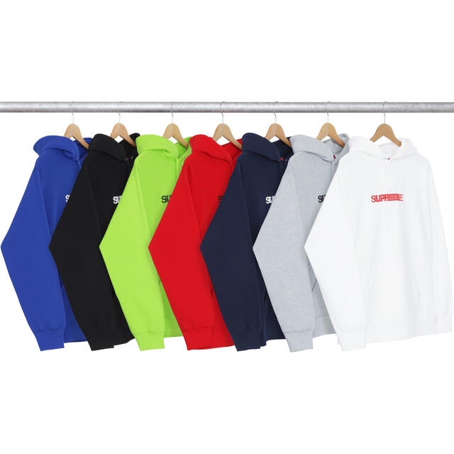 Supreme(シュプリーム)の2016 supreme motion logo hoodie ネイビー 紺 メンズのトップス(パーカー)の商品写真