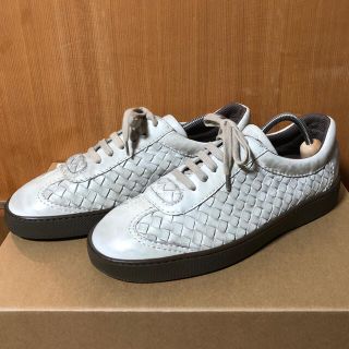 ボッテガヴェネタ(Bottega Veneta)のボッテガ ヴェネタ レザースニーカー サイズ40(スニーカー)