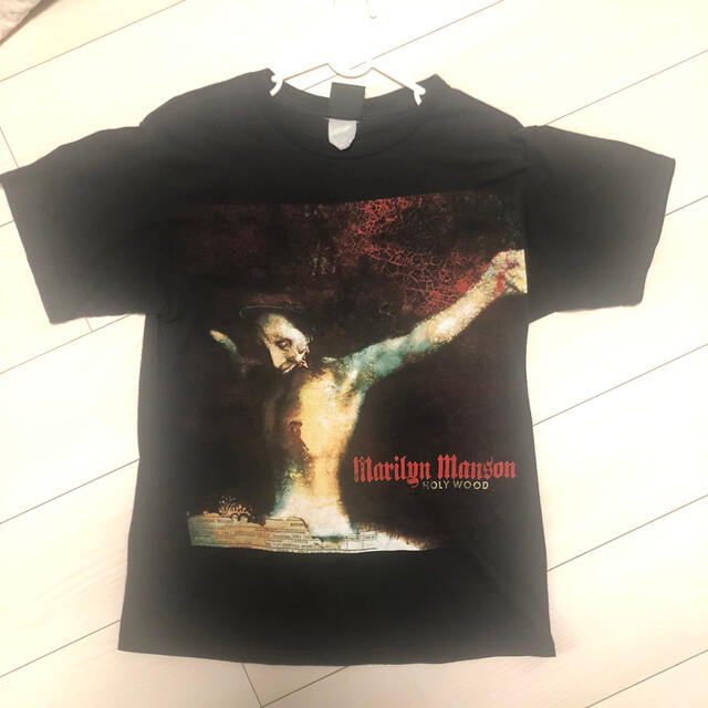 メンズmarilyn manson holy wood tour tee ヴィンテージ