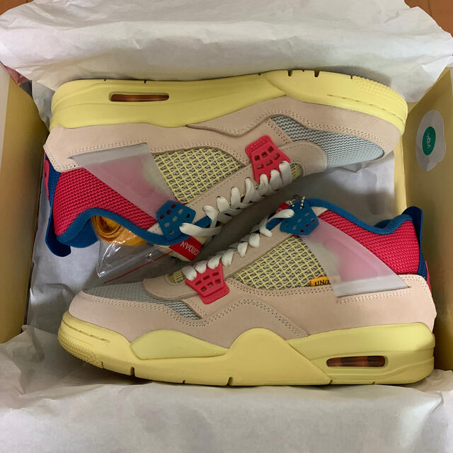 26.5cm UNION NIKE AIR JORDAN 4 GUAVA ICE