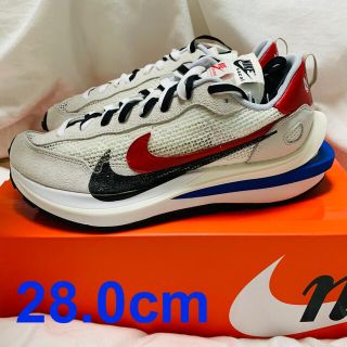 サカイ(sacai)のNIKE × sacai ヴェイパーワッフル　ホワイト　28.0cm(スニーカー)