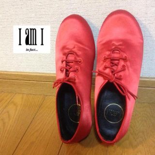 アイアムアイ(I am I)のサテン生地パンプス美品♥(ハイヒール/パンプス)