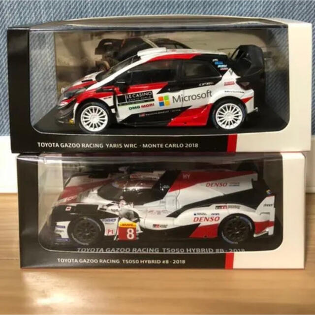 TOYOTA WRC YARIS WEC TS050 1/38