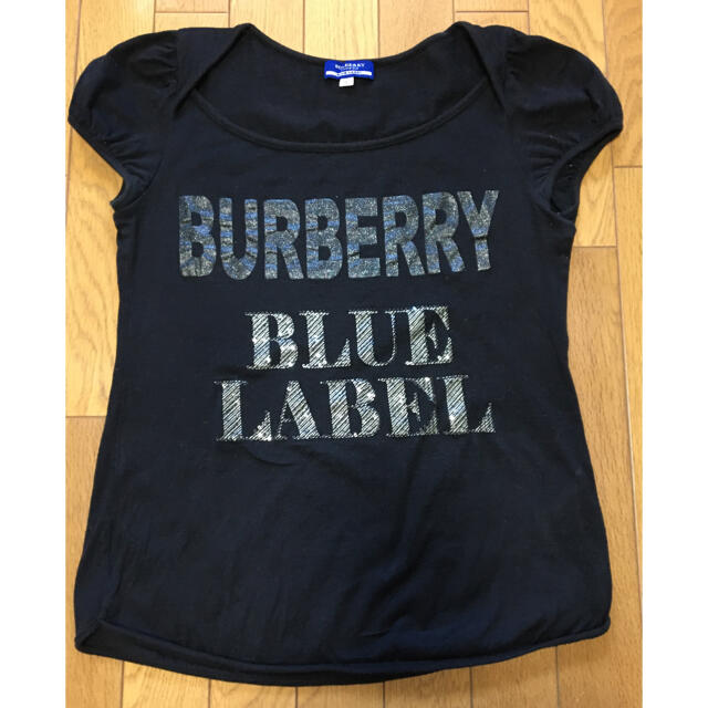 ブランド BURBERRY バーバリーブルーレーベル☆ロゴカットソーの通販