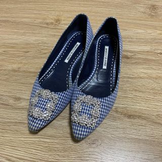 マノロブラニク(MANOLO BLAHNIK)のマノロブラニク　ハンギシ(バレエシューズ)