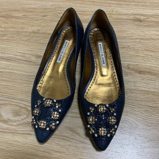 マノロブラニク(MANOLO BLAHNIK)の【yu-08様専用】マノロブラニク　フラット(その他)