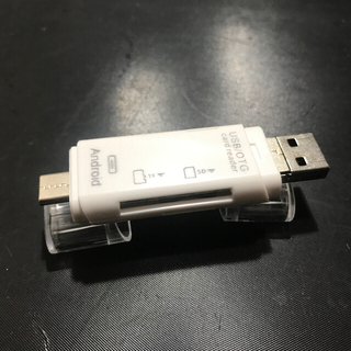 USB & USB TYPE-C uSD/SDカードリーダー(PC周辺機器)