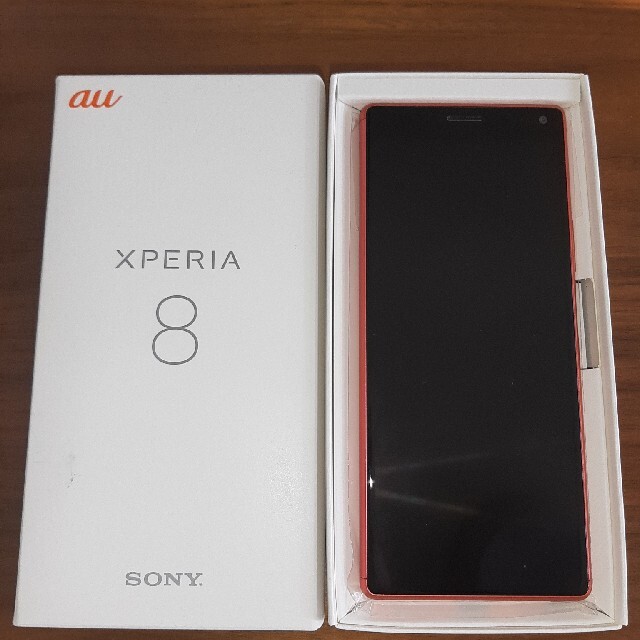 Xperia8 SIMロック解除　auスマホ/家電/カメラ