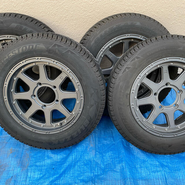 タイヤ・ホイールセットブリヂストン　BLIZZAK DM-V2 スタッドレス175/80R16