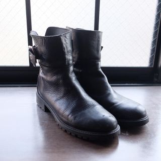 ザラ(ZARA)のZARA  レザーショートブーツ　39  24.5-25 (ブーツ)