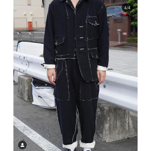 【一週間限定値下】khoki Decadence jump suits サイズ2 メンズのパンツ(サロペット/オーバーオール)の商品写真