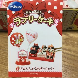 ミニーマウス　ラブリーケーキ　ミニチュア  ディズニー　リーメント(その他)