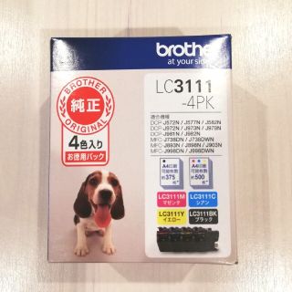 ブラザー(brother)のbrother LC3111-4PK インクカートリッジ  ブラザー(PC周辺機器)