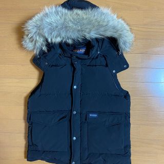 ウールリッチ(WOOLRICH)の【登竜門shop専用】74,800ウールリッチアリューシャンベスト 黒 Ｍサイズ(ダウンベスト)