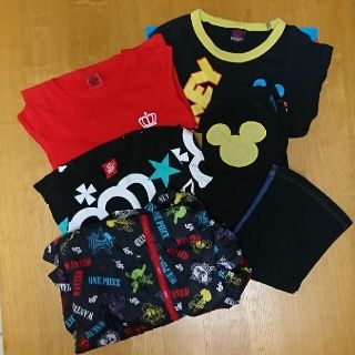 ベビードール(BABYDOLL)の男の子5点セット～ウィンドブレーカー130、ロンT100/120、ズボン110(Tシャツ/カットソー)