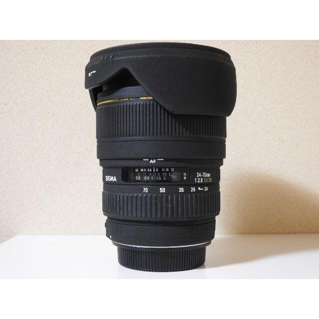 SIGMA(シグマ)のSIGMA 24-70mm F2.8EX DG MACRO スマホ/家電/カメラのカメラ(レンズ(ズーム))の商品写真