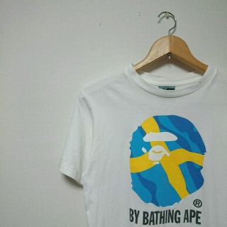 アベイシングエイプ(A BATHING APE)の【APE】 プリントTシャツ(Tシャツ/カットソー(半袖/袖なし))