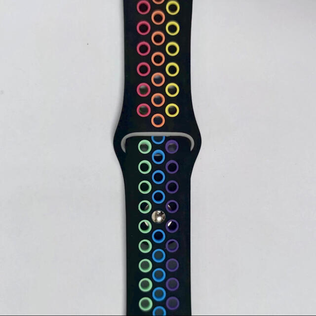 ✨新登場✨ Apple watch用  シリコンバンド メンズの時計(ラバーベルト)の商品写真