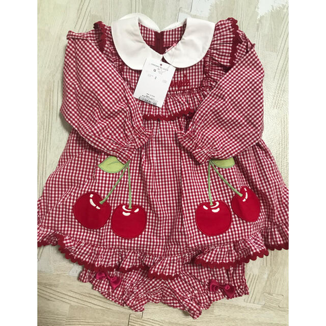 ♪お値下げ♪          モンクレール新品　女の子　ワンピース　115cmキッズ服女の子用(90cm~)