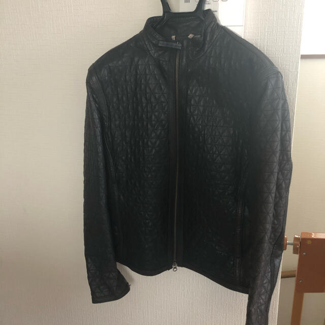 最安価格 ARMANI アルマーニ 革ジャン - JEANS レザージャケット
