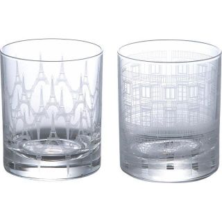 バカラ(Baccarat)の新品未使用　フォション パリ ペアロックグラス(グラス/カップ)