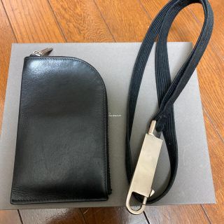 rick owens 19ss ネックウォレット