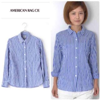 アメリカンラグシー(AMERICAN RAG CIE)の限定お値下げ*アメラグ*ストライプシャツ(シャツ/ブラウス(長袖/七分))