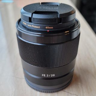 ソニー(SONY)の【極美品】sony FE 28mm F2 SEL28F20 EXUSフィルタ付(レンズ(単焦点))