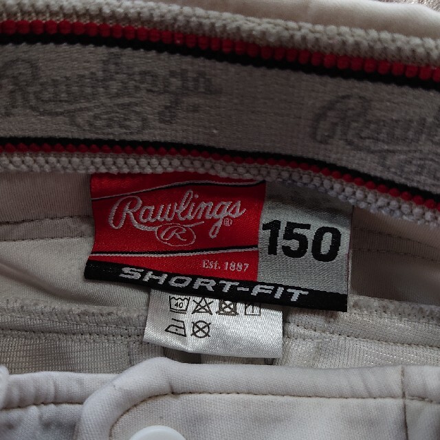 Rawlings(ローリングス)の野球 練習パンツ ローリングス ショートフィット 150 スポーツ/アウトドアの野球(ウェア)の商品写真