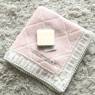 ジルスチュアート(JILLSTUART)の未使用保管品★ジルスチュアート ピンク リボン ハンカチ タオル レディース(ハンカチ)