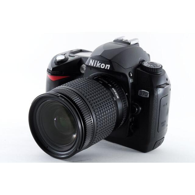 美品♪☆初めての一眼レフカメラに最適‼☆ ️Nikon ニコン D70 美品♪☆初めての一眼レフカメラに最適‼☆ ️Nikon ニコン D70