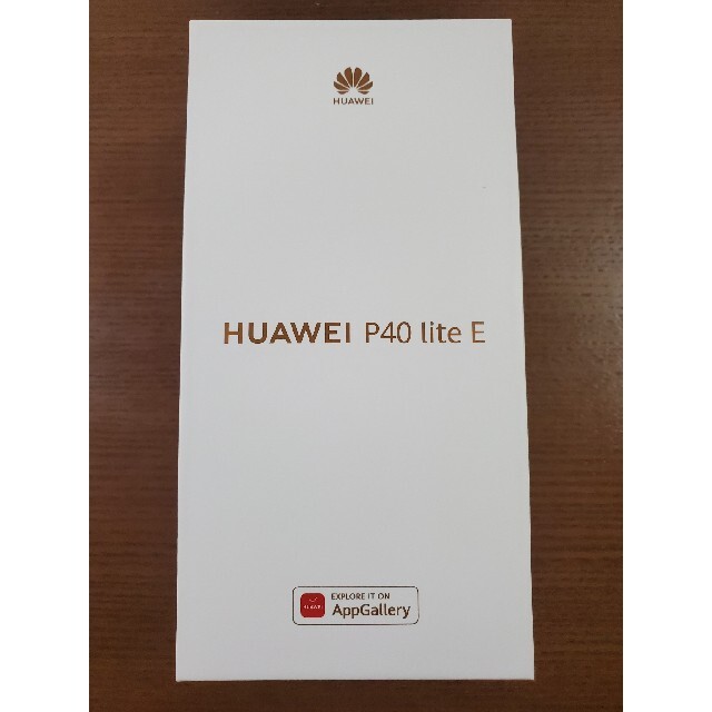 スマートフォン本体新品未使用☀HUAWEI P40 lite E ミッドナイトブラック 黒