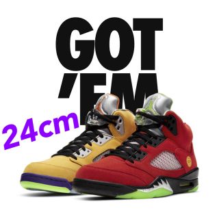 ナイキ(NIKE)のNIKE AIR JORDAN 5 RETRO "WHAT THE"(スニーカー)