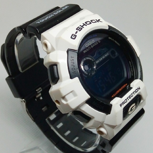 世界6局電波ソーラー！G-LIDE GWX-8900B-7JF G-SHOCK