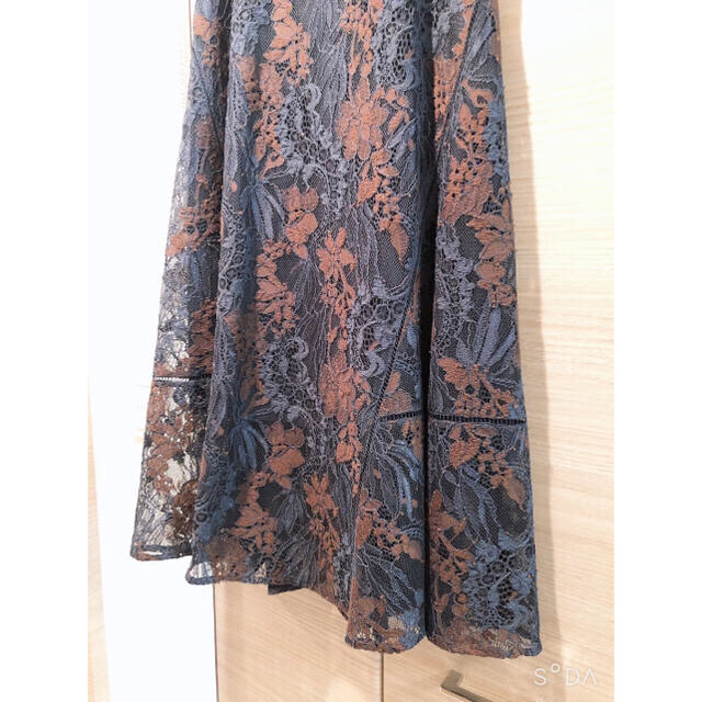 FRAY I.D レースナロースカート santoscamara.com.br