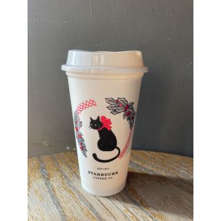 スターバックスコーヒー(Starbucks Coffee)のスターバックス　ホリデーリユーザブルカップ　　黒ネコ　クリスマス&台湾限定(タンブラー)