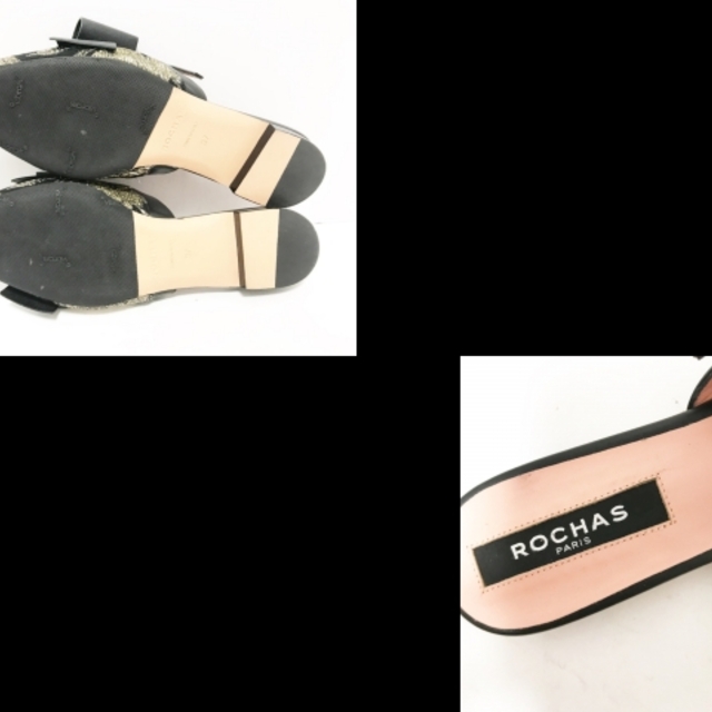 ROCHAS(ロシャス)のロシャス ミュール 37 レディース美品  - レディースの靴/シューズ(ミュール)の商品写真