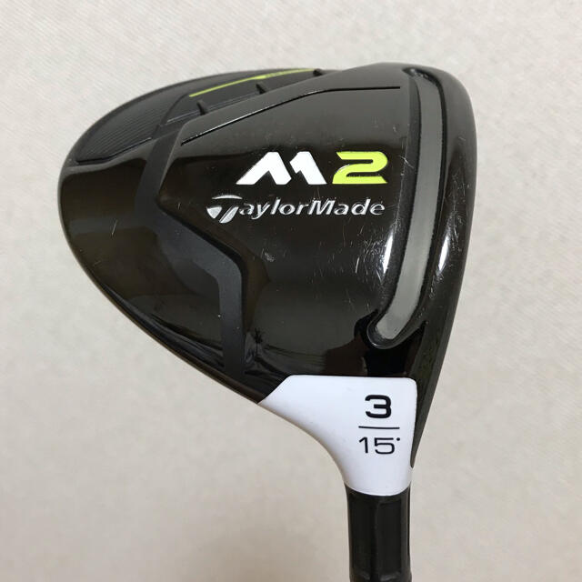 テーラーメイド　TaylorMade　M2　FW 3番　15°　ヘッドカバー付き